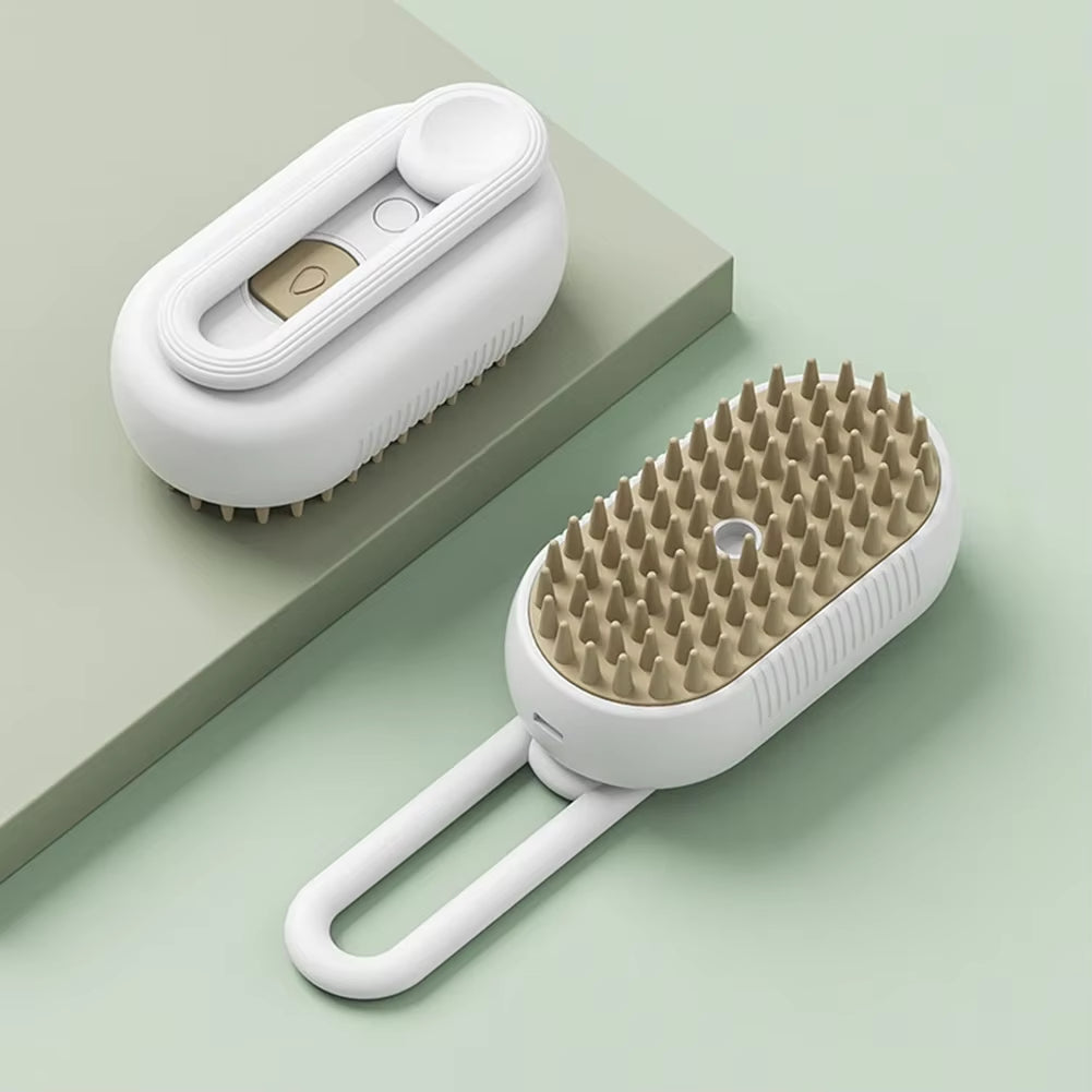 Cat Steam Brush Steamy Dog Brush 3 in 1 Electric Spray Cat Hair Brushes for Pet Grooming Massage Comb Cat Dog Hair Removal Combs
