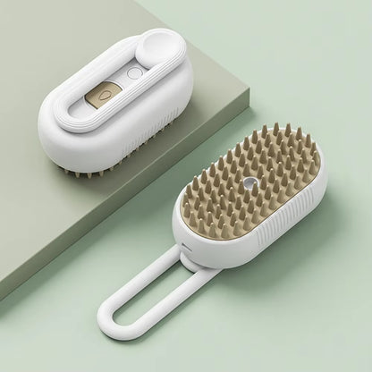 Cat Steam Brush Steamy Dog Brush 3 in 1 Electric Spray Cat Hair Brushes for Pet Grooming Massage Comb Cat Dog Hair Removal Combs